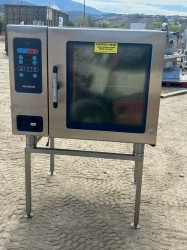 Alto Shaam Gas 7 Pan Combi Oven with Stand Used, Tested Good