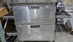 Middleby Marshall PS628G Gas Double Conveyor Pizza Oven Used, Tested Good