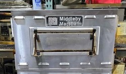 Middleby Marshall PS628G Gas Tripls Conveyor Pizza Oven Used, Tested Good
