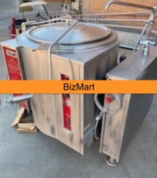 Vulcan 40 Gallon Gas Jacketed Tilt Steam Kettle Used, Tested Good